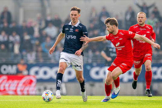 Kristoffer Askildsen of Viking and Jacob Lungi Sørensen of