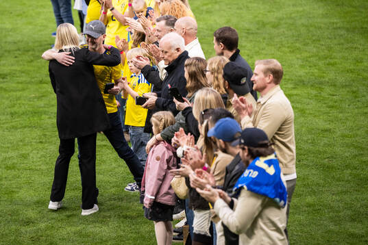 Former player of Sweden Jonna Andersson