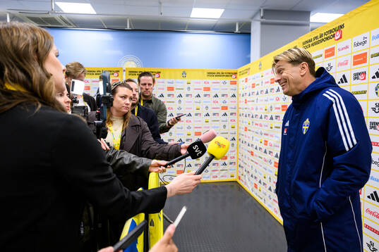Head coach Tony Gustavsson of Sweden
