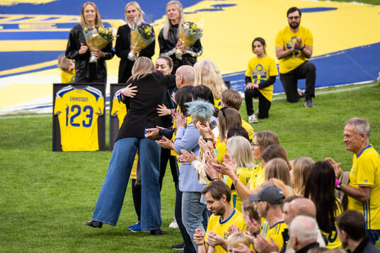 Former player of Sweden Linda Sembrant