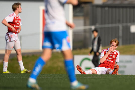Sandvikens IFs Fabian Andersson deppar