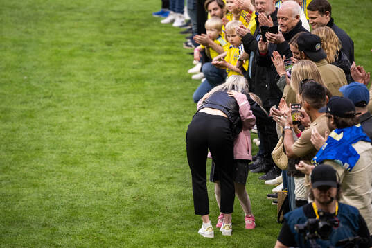 Former player of Sweden Hanna Glas