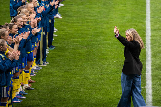 Former player of Sweden Linda Sembrant