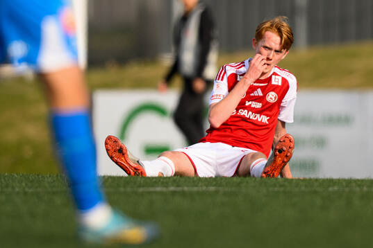 Sandvikens IFs Fabian Andersson deppar