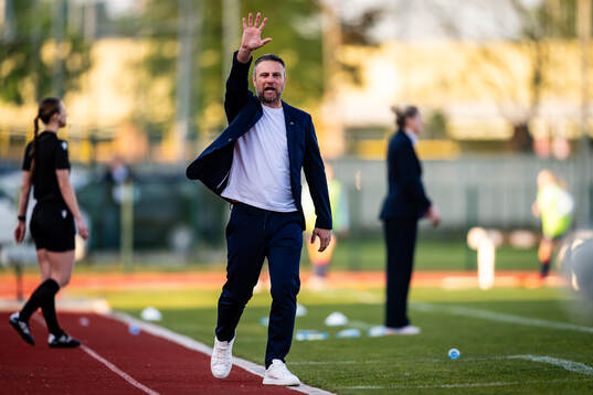 Head coach Sasa Kolman of Slovenia