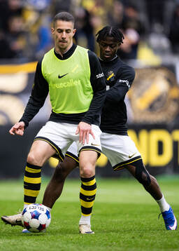 AIKs Dino Besirovic och Axel Kouame