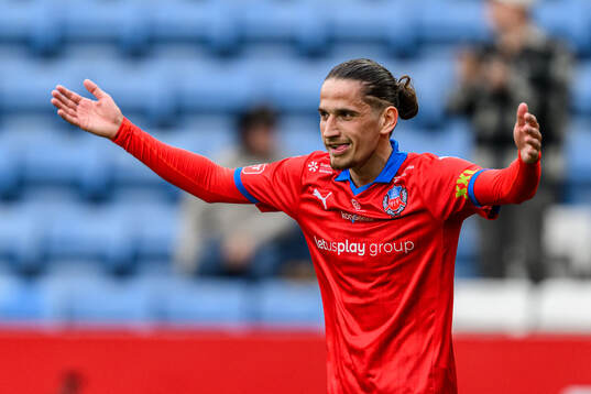 Helsingborgs Ervin Gigovic jublar