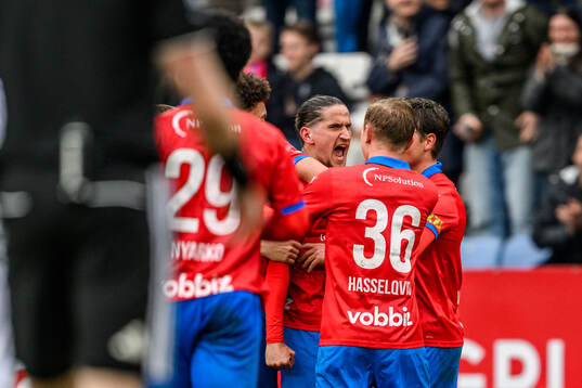 Helsingborgs Ervin Gigovic jublar