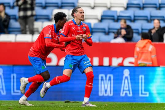Helsingborgs Ervin Gigovic jublar