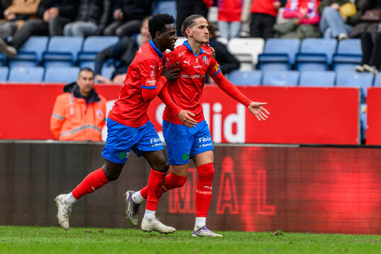 Helsingborgs Ervin Gigovic jublar