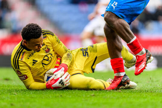 Östersunds målvakt Tyree Griffiths