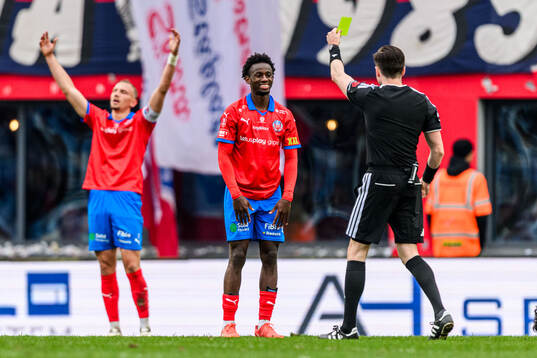 Helsingborgs Clancy Valere Biten deppar