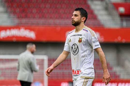 Östersunds Amar Begic deppar