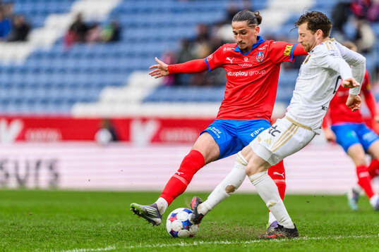 Östersunds Daniel Miljanovic och Helsingborgs Ervin Gigovic