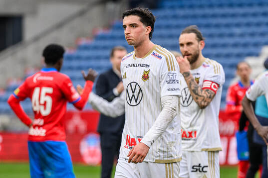 Östersunds Mario Palomino Delgado deppar
