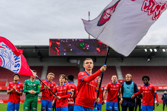 Helsingborgs Jonathan Hasselqvist jublar