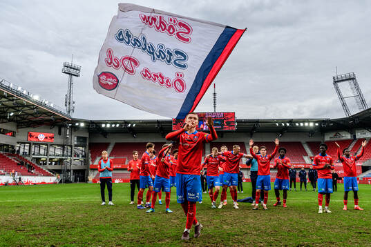 Helsingborgs Jonathan Hasselqvist jublar