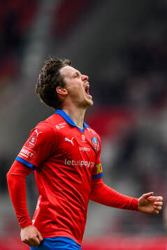 Helsingborgs Max Svensson jublar