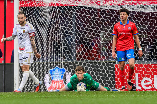 Helsingborgs målvakt Johan Brattberg