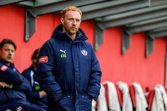 Helsingborgs manager Stevie Grieve