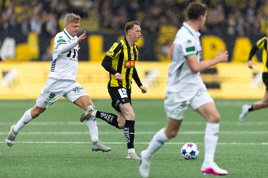 GAIS Joackim Fagerjord och Häckens Julius Lindberg