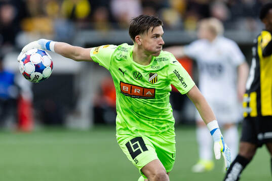 Häckens målvakt David Andersson