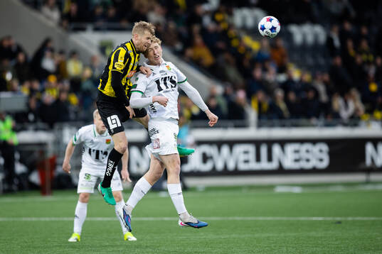 Häckens Filip Helander och GAIS Filip Beckman