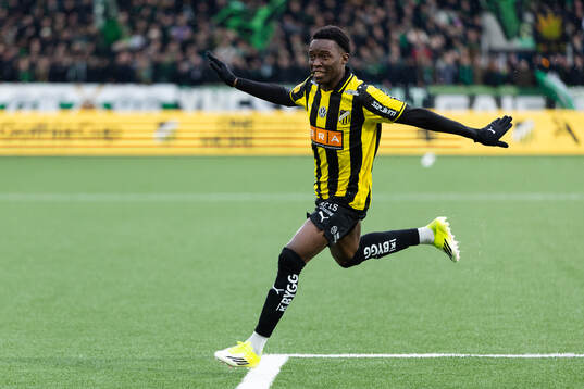 Häckens Abdoulaye Doumbia jublar