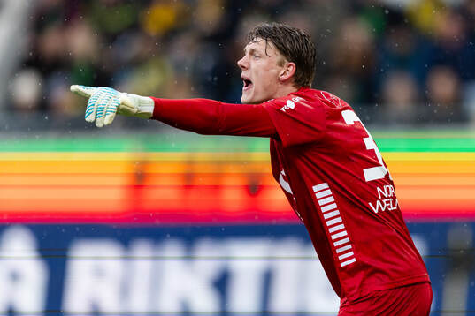 GAIS målvakt Andreas Hermansen