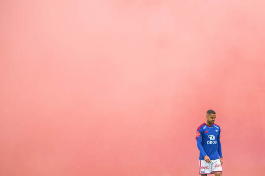 Aaron Kiil Olsen of Vålerenga