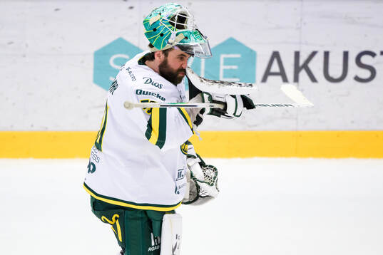 Björklövens målvakt Frans Tuohimaa