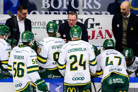 Björklövens tränare Magnus Bogren