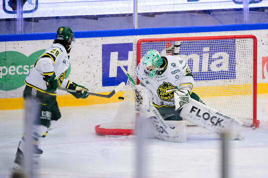Björklövens målvakt Frans Tuohimaa