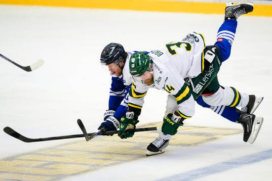 Karlskogas Hampus Plato och Björklövens Daniel Brodin