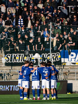 GIF Sundsvalls spelare samlas
