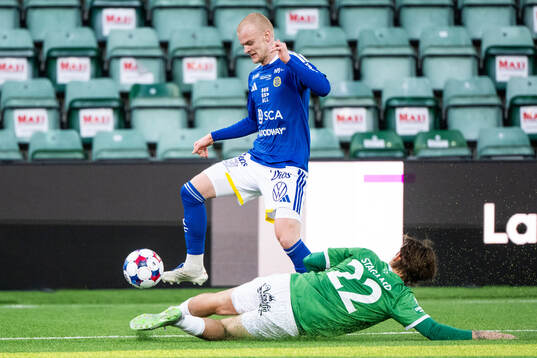 GIF Sundsvalls Lucas Forsberg och Brages Tobias Stagaard