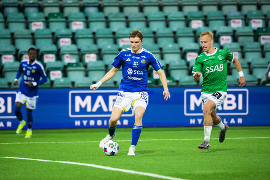 GIF Sundsvalls Jakob Hedenquist och Brages Alex Mortensen