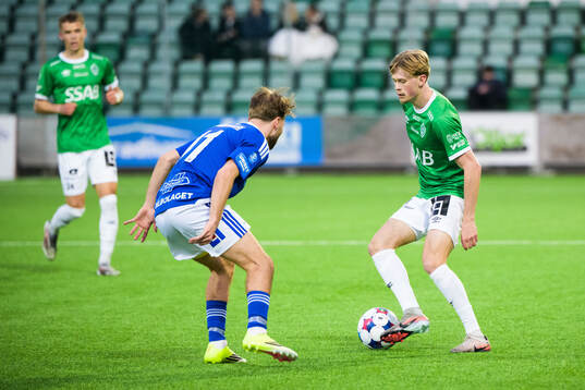 Brages Gustav Nordh och GIF Sundsvalls Samuel Tammivuori