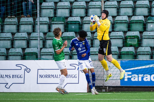 Brages målvakt Viktor Frodig