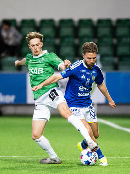 Brages Gustav Nordh och GIF Sundsvalls Samuel Tammivuori