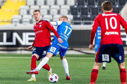 Östers Daniel Ask och Oddevolds Olle Kjellman Olblad