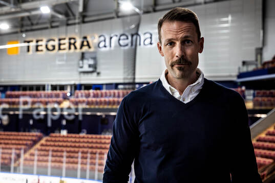 Leksands IFs nya VD Gabriel Edelbrock