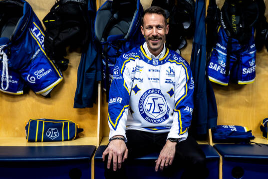 Leksands IFs nya VD Gabriel Edelbrock