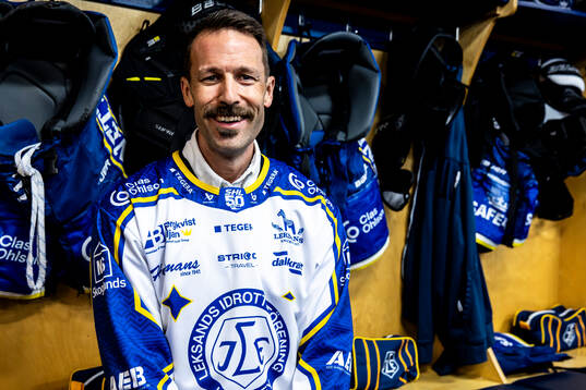 Leksands IFs nya VD Gabriel Edelbrock