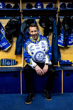 Leksands IFs nya VD Gabriel Edelbrock