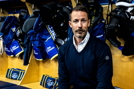 Leksands IFs nya VD Gabriel Edelbrock