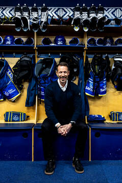 Leksands IFs nya VD Gabriel Edelbrock
