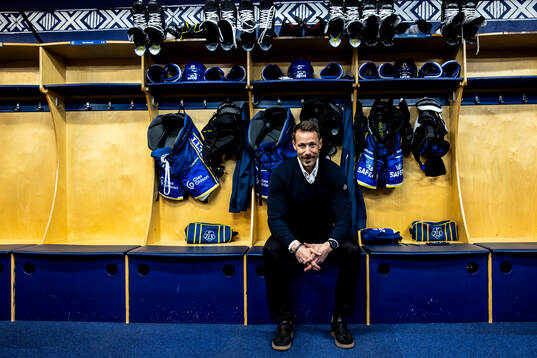 Leksands IFs nya VD Gabriel Edelbrock