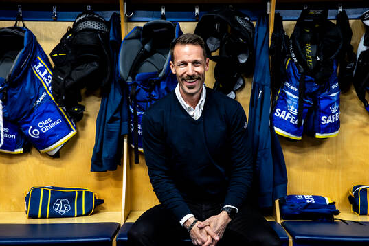 Leksands IFs nya VD Gabriel Edelbrock