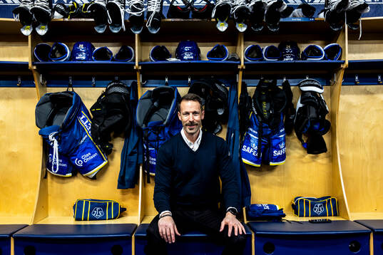 Leksands IFs nya VD Gabriel Edelbrock